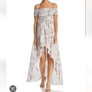Show me your mumu wrap willa dress high low floral